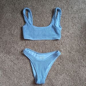 Honey Swim Sky Blue Luxe Suit